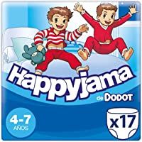 Dodot Happyjama - Pañales para Niño- 4-7 años- 17 pañales